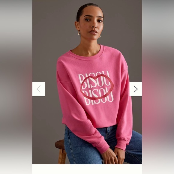 Maeve Sweaters - Maeve Pink Sweatshirt